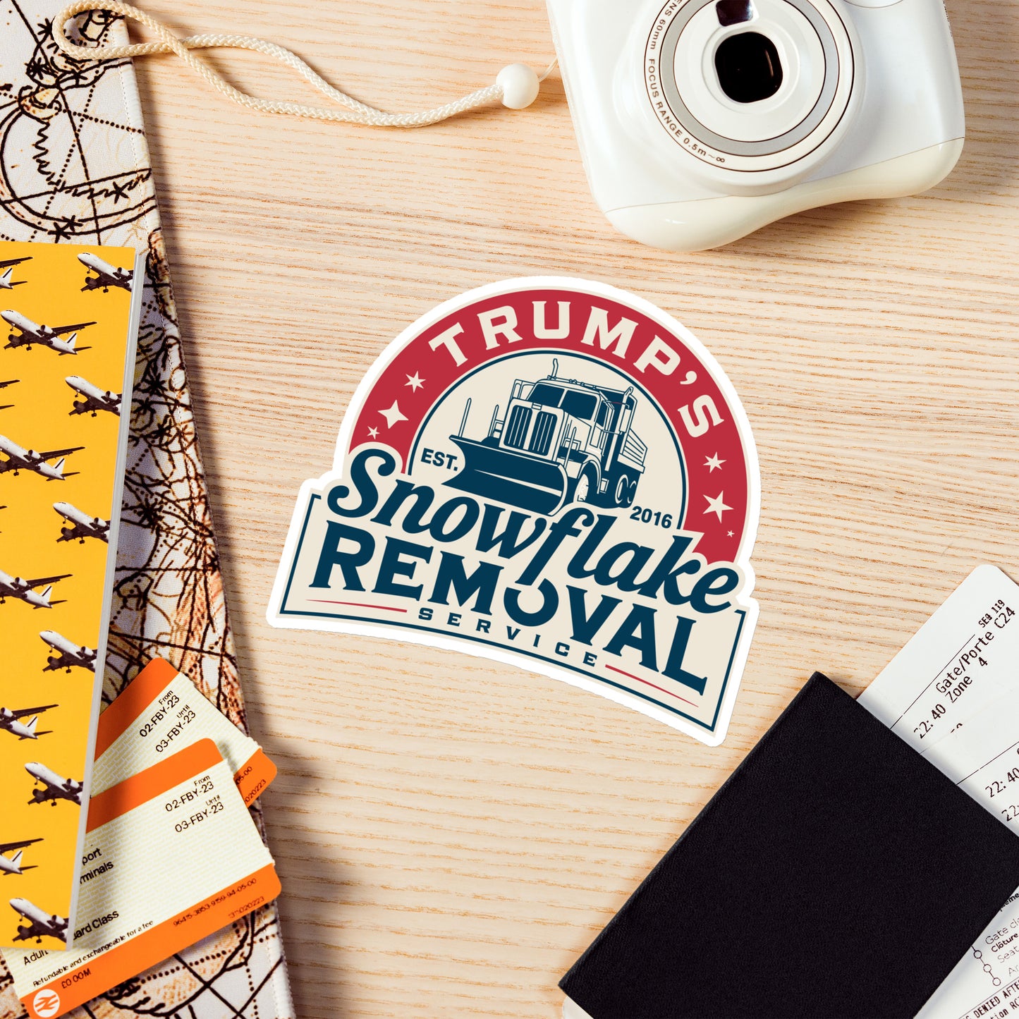 Trump's Snowflake Removal American Patriotic Refrigerator Magnet - American Revival Gear