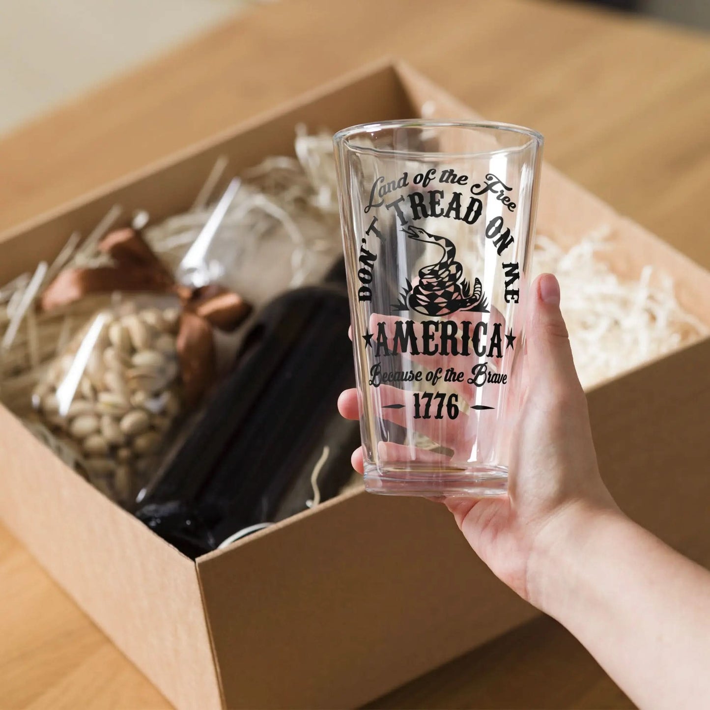 Donald Trump Inauguration Day 47th President Pint Glass American Revival Gear