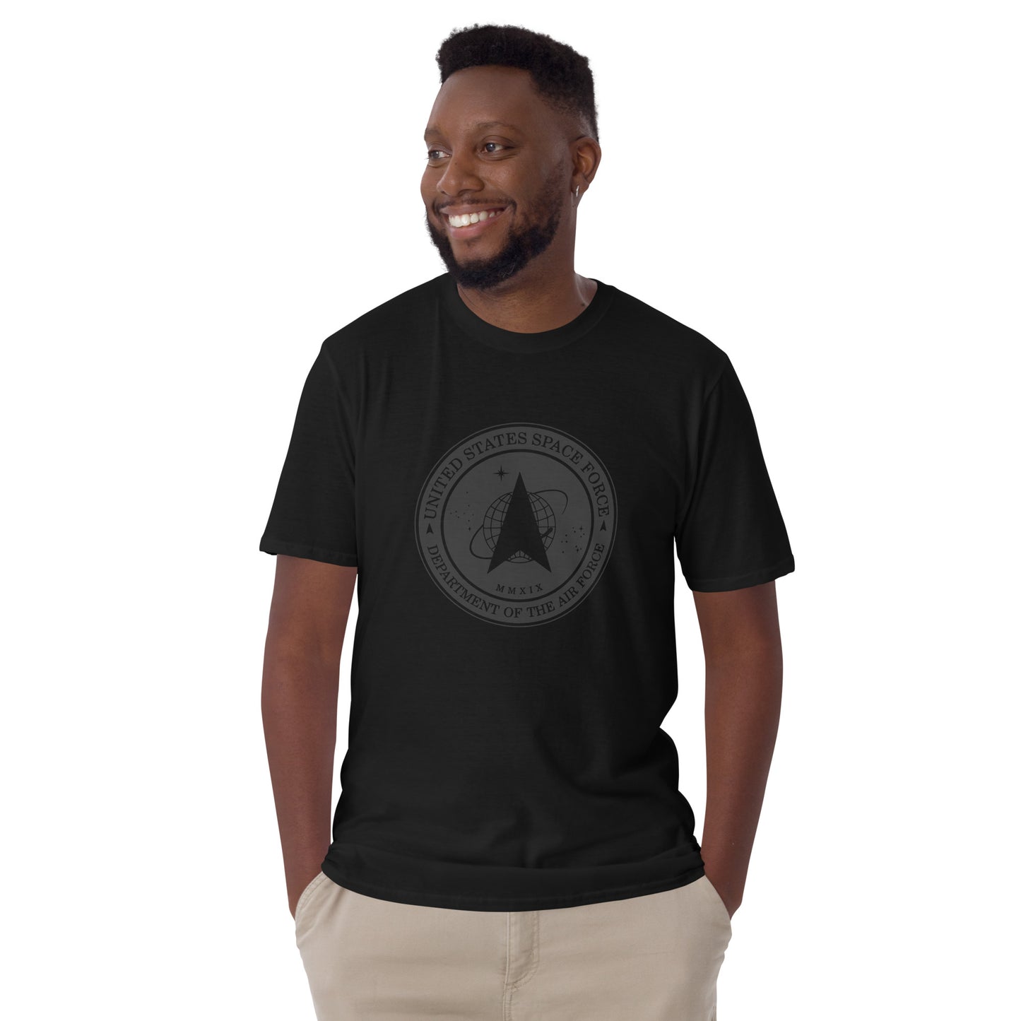 Men's T-Shirt – Space Force Military Logo - American Revival Gear