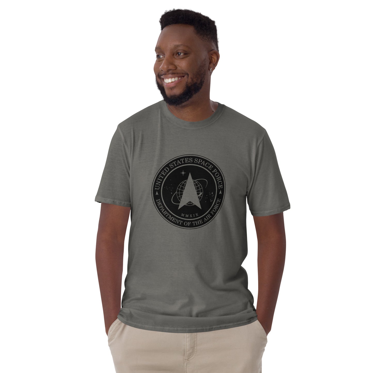 Men's T-Shirt – Space Force Military Logo - American Revival Gear