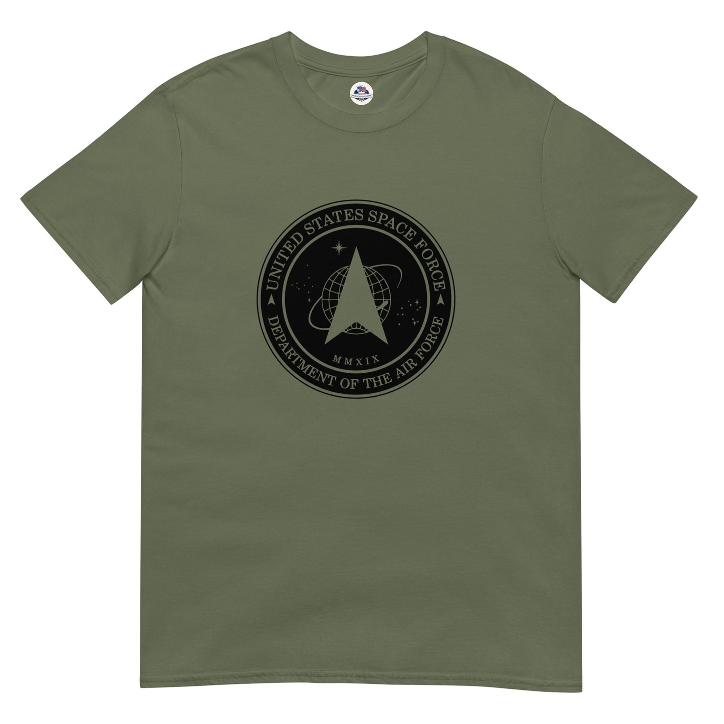 Men's T-Shirt – Space Force Military Logo - American Revival Gear