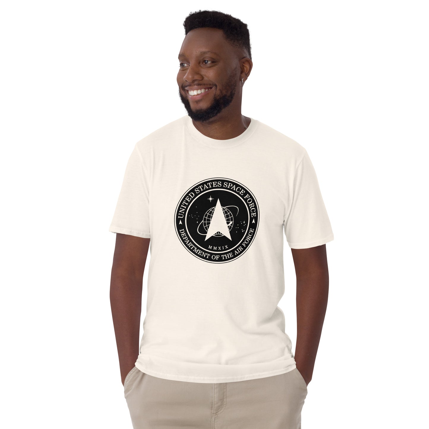 Men's T-Shirt – Space Force Military Logo - American Revival Gear