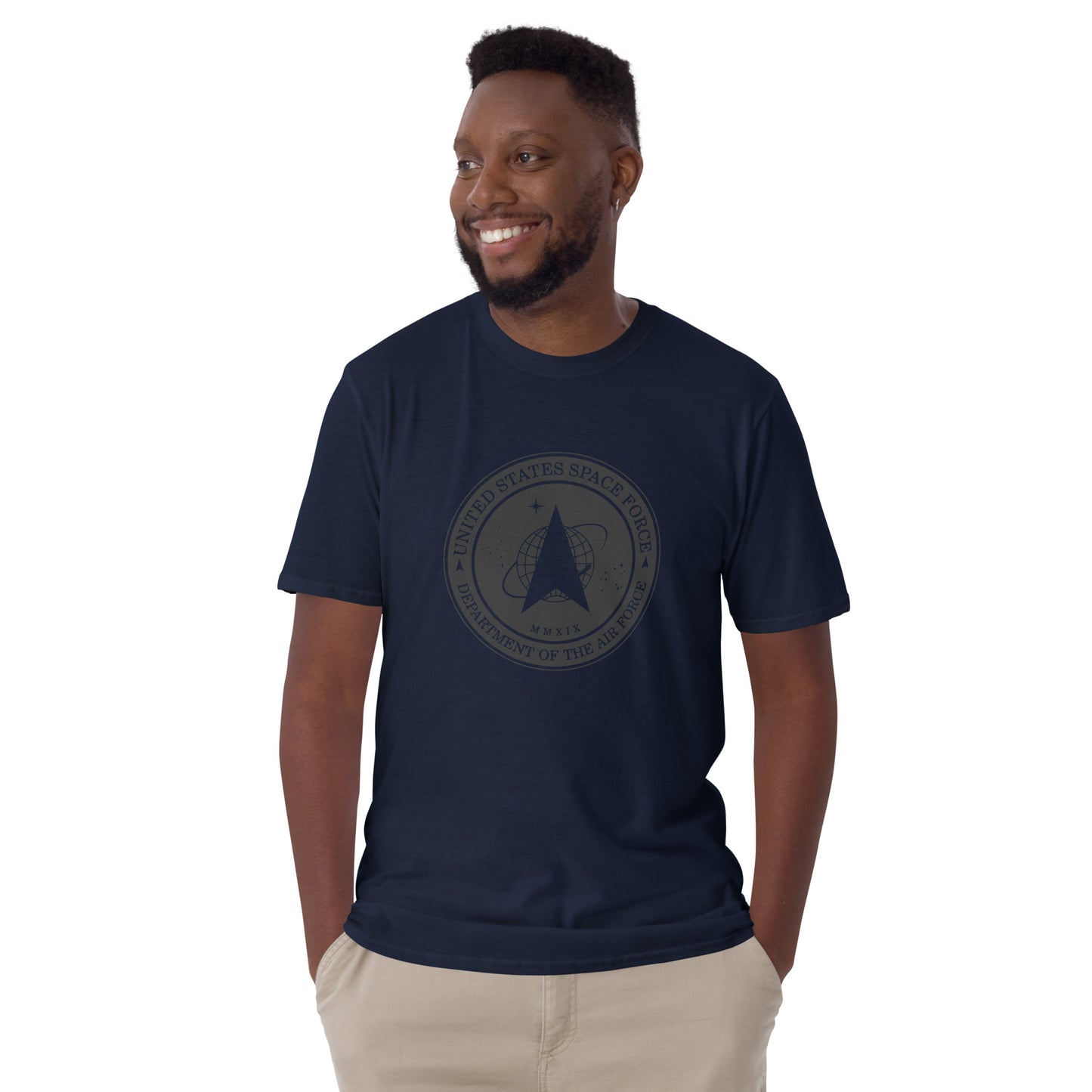 Men's T-Shirt – Space Force Military Logo - American Revival Gear