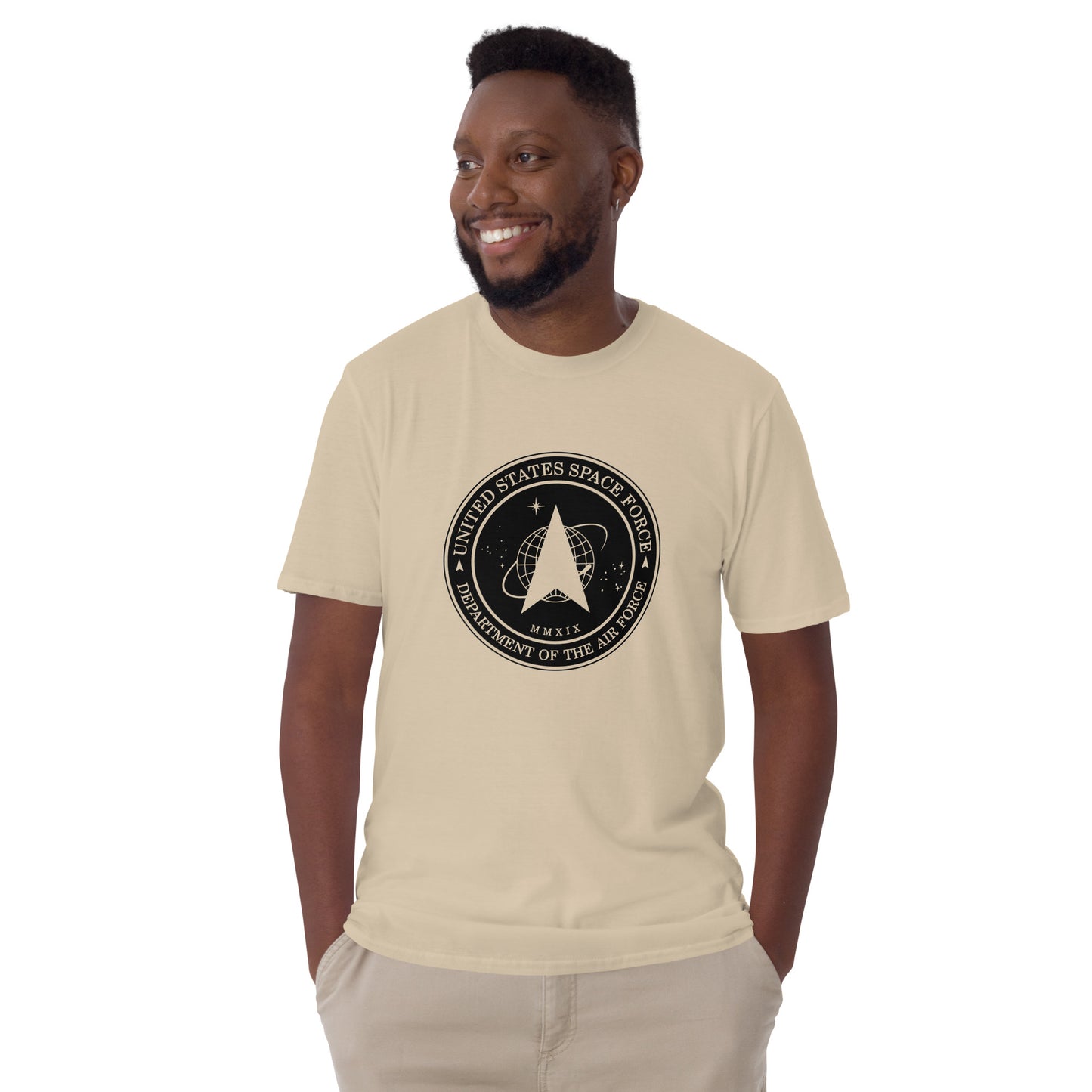 Men's T-Shirt – Space Force Military Logo - American Revival Gear