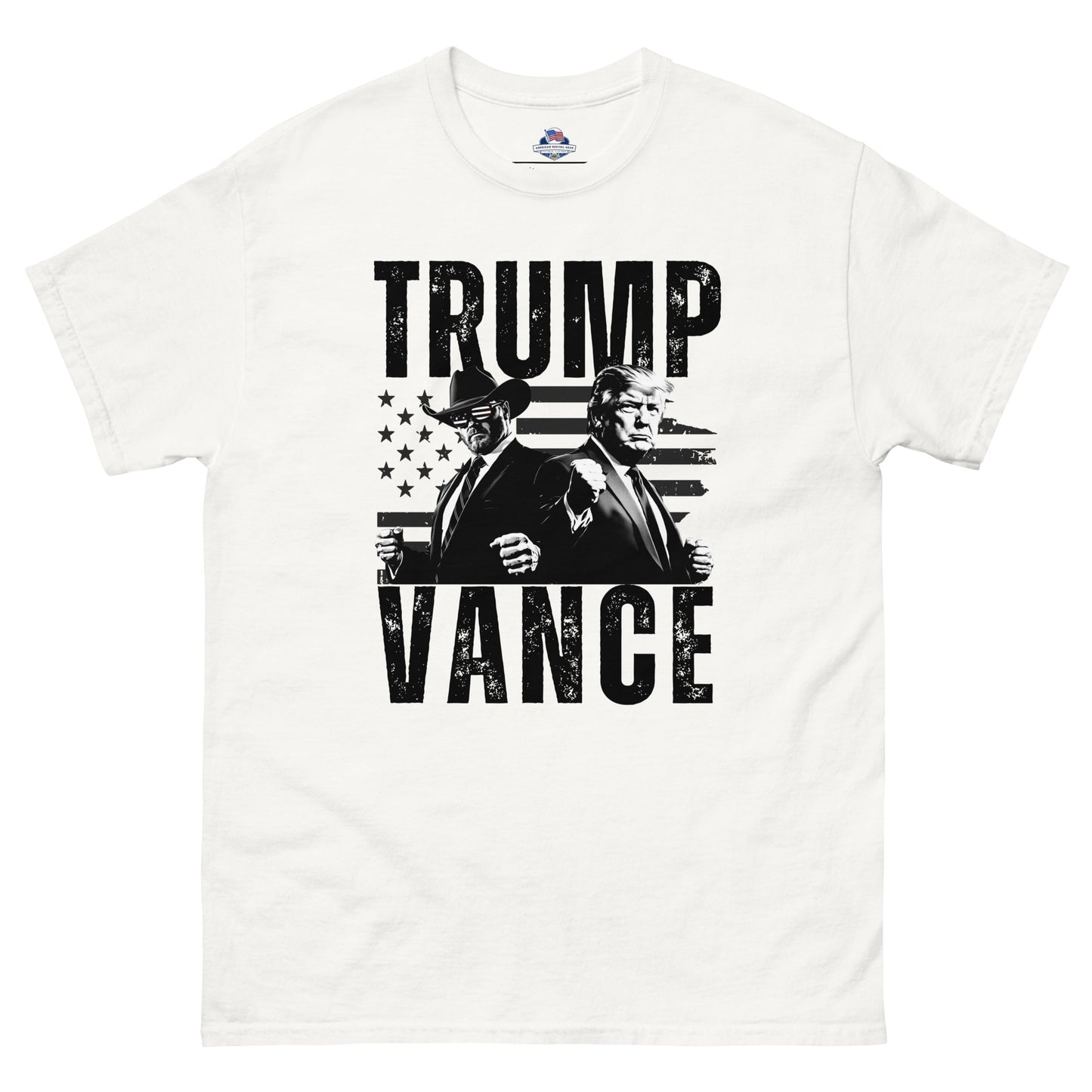 Trump Vance Duo Patriotic Men’s T-Shirt - American Revival Gear