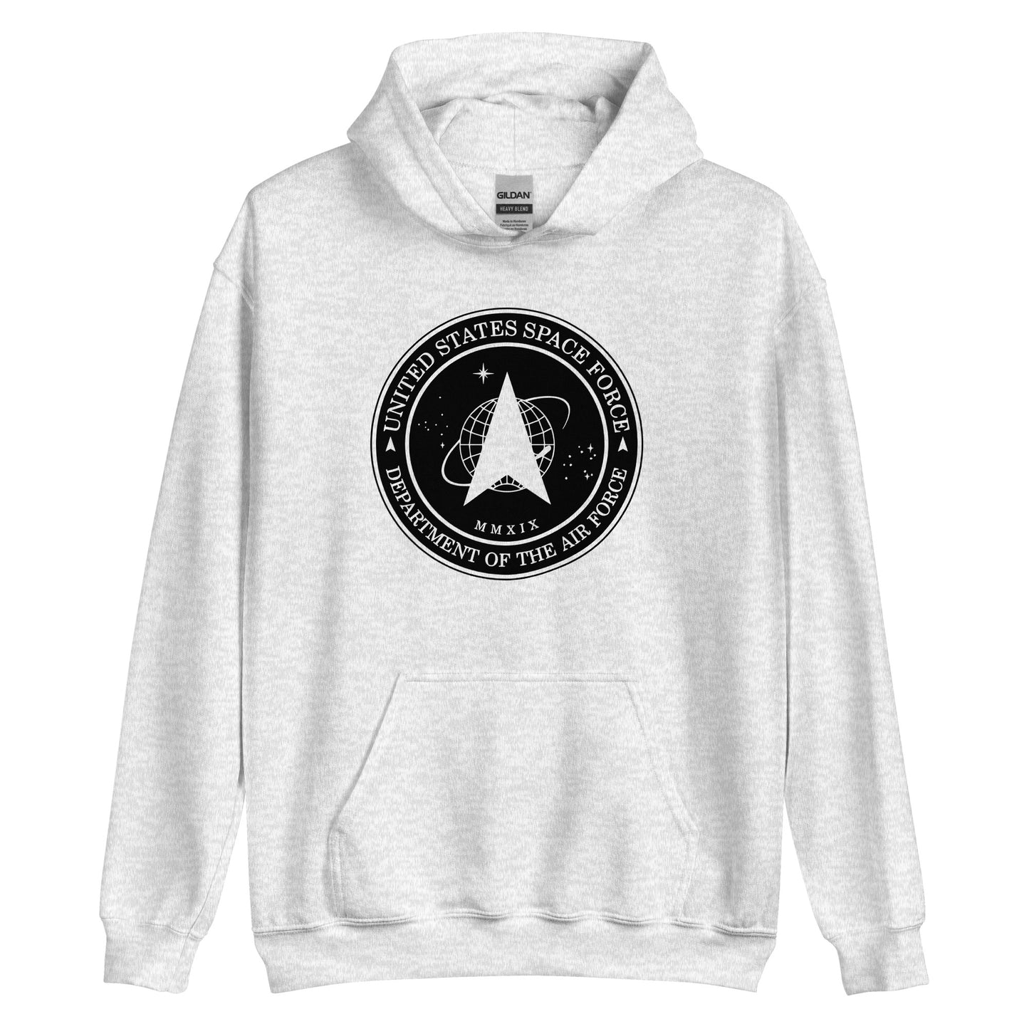 Men's Hoodie – Space Force Military Logo Sweatshirt - American Revival Gear