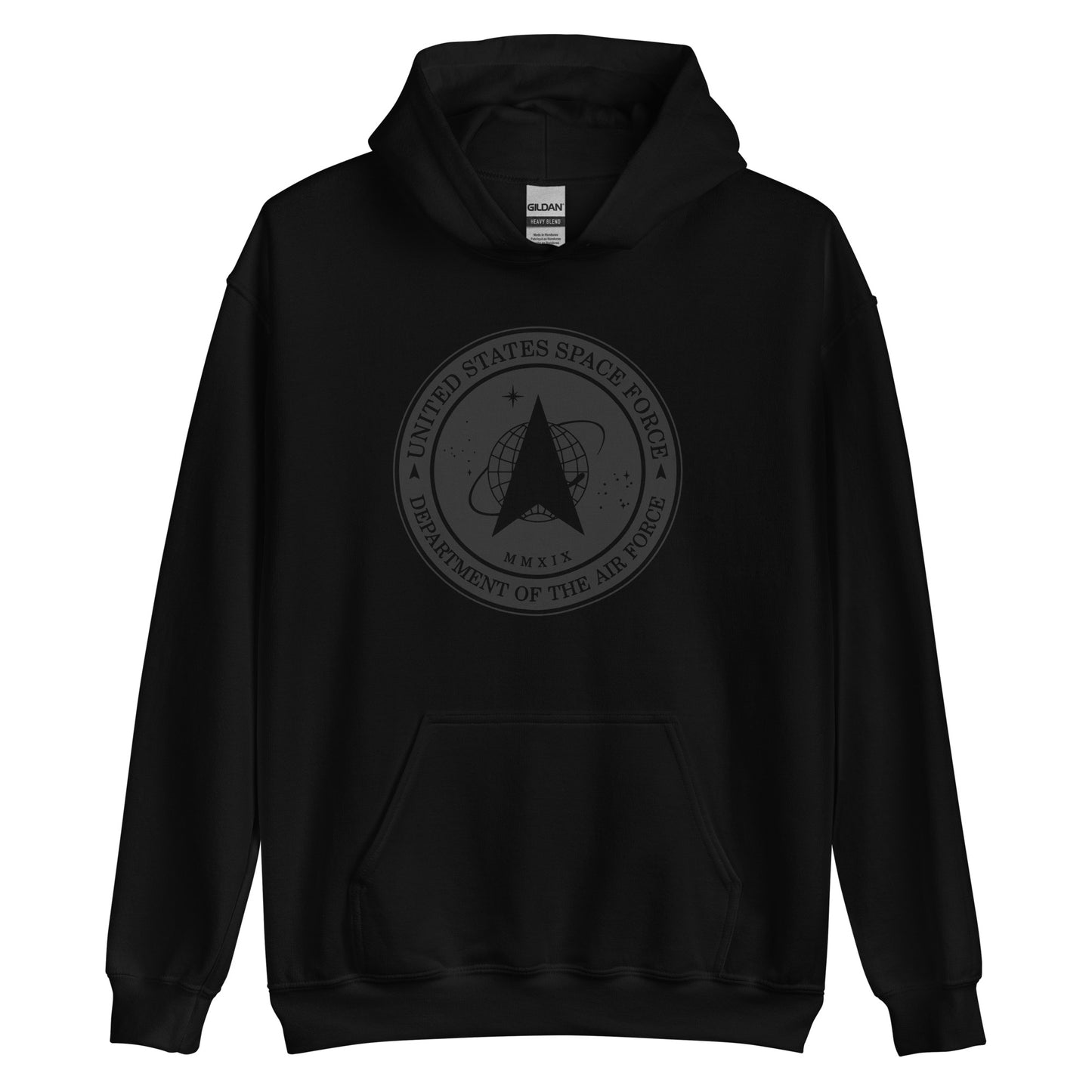 Men's Hoodie – Space Force Military Logo Sweatshirt - American Revival Gear