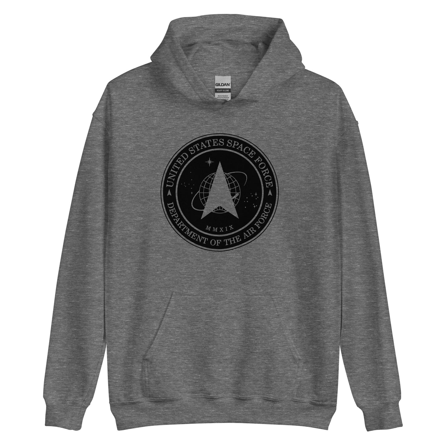 Men's Hoodie – Space Force Military Logo Sweatshirt - American Revival Gear