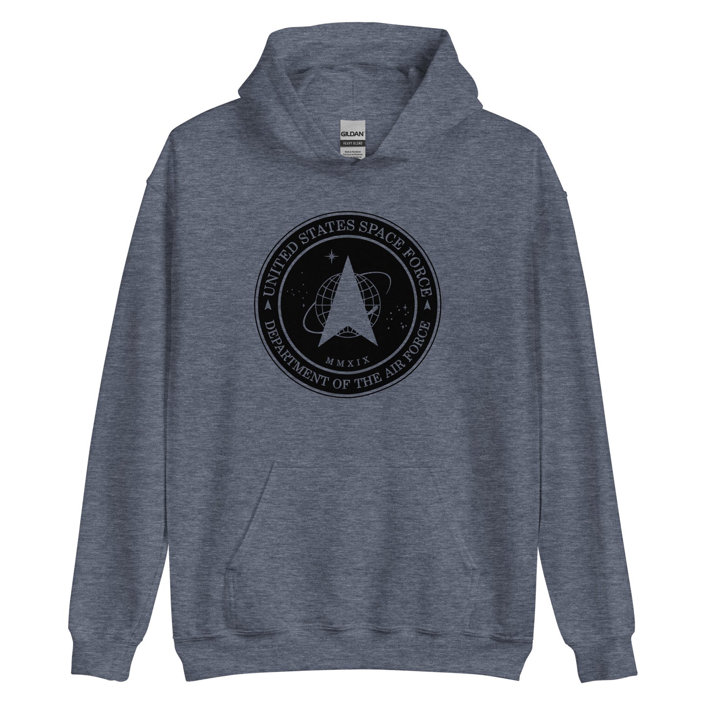 Men's Hoodie – Space Force Military Logo Sweatshirt - American Revival Gear