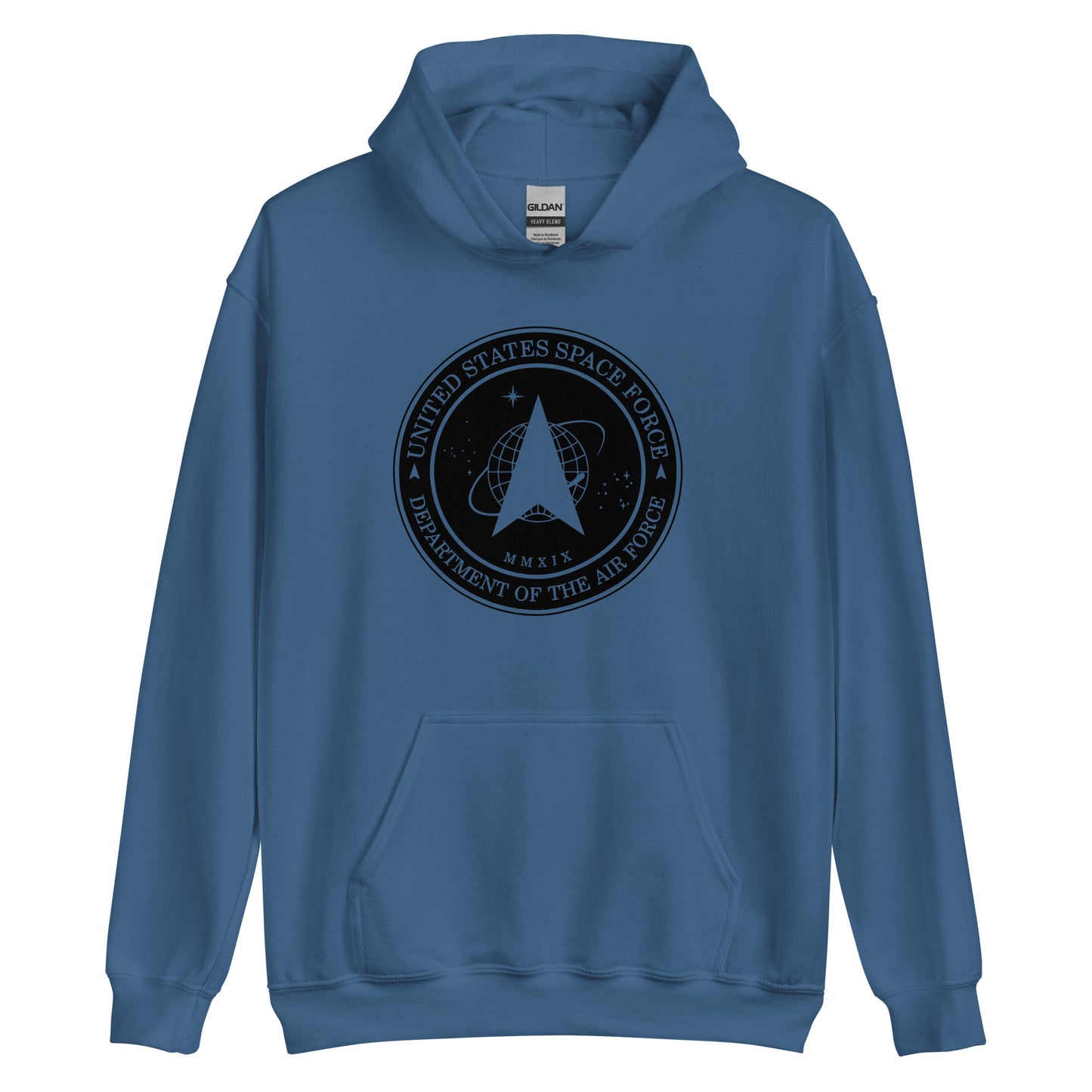 Men's Hoodie – Space Force Military Logo Sweatshirt - American Revival Gear