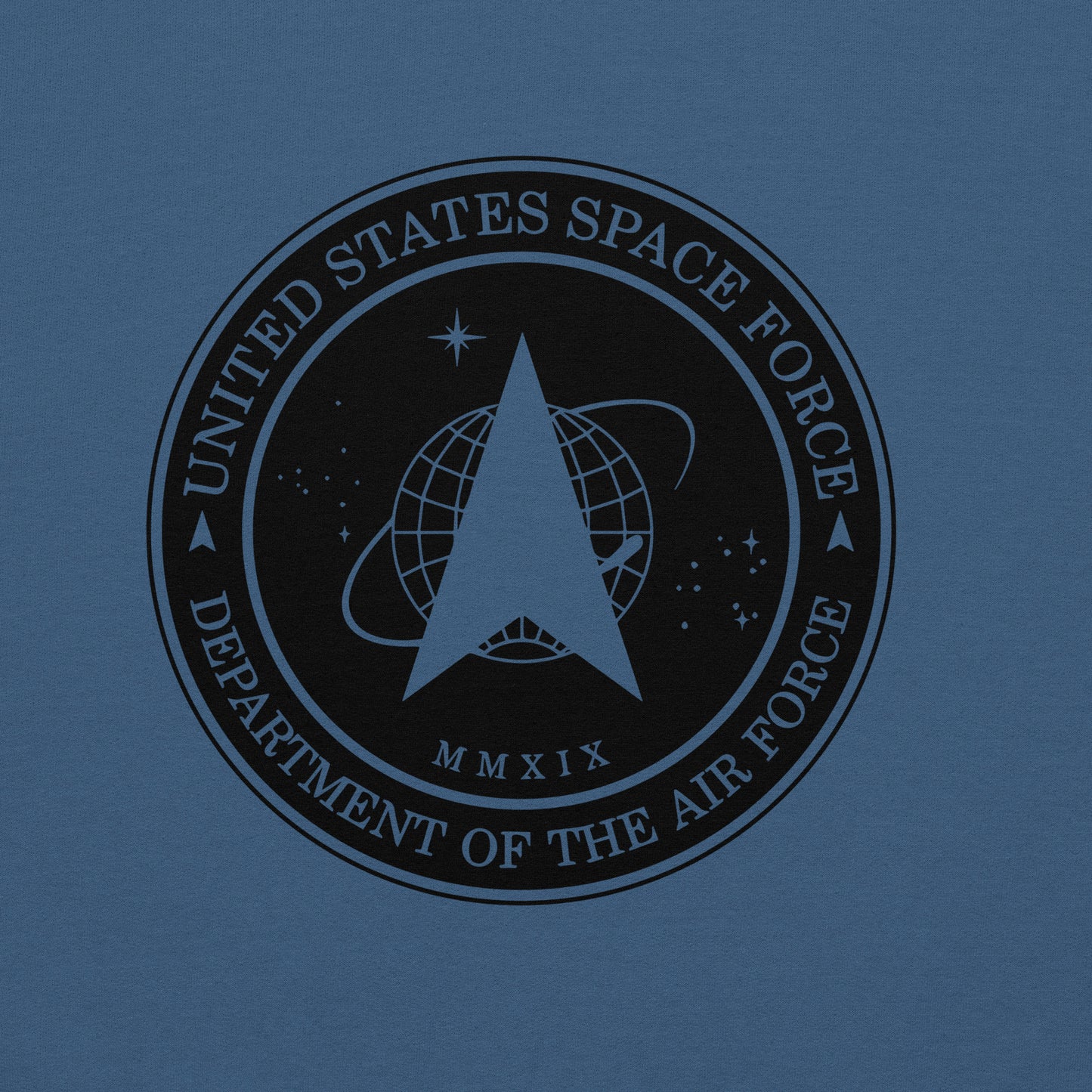 Men's Hoodie – Space Force Military Logo Sweatshirt - American Revival Gear