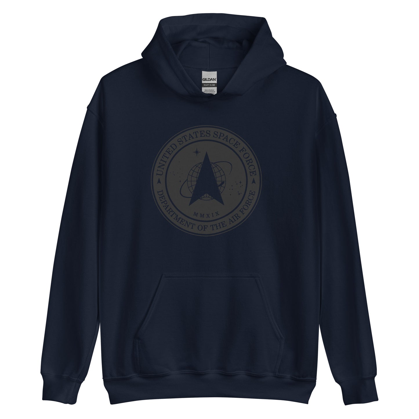 Men's Hoodie – Space Force Military Logo Sweatshirt - American Revival Gear