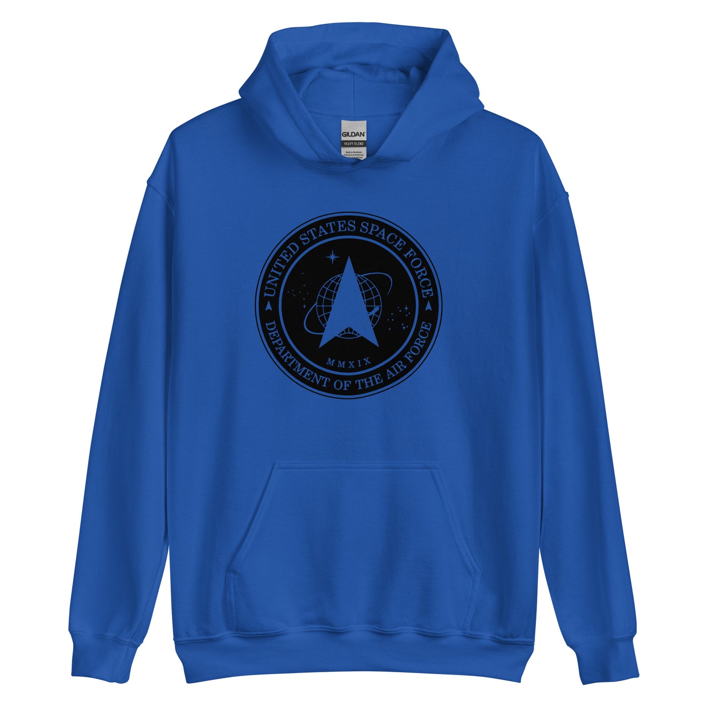 Men's Hoodie – Space Force Military Logo Sweatshirt - American Revival Gear