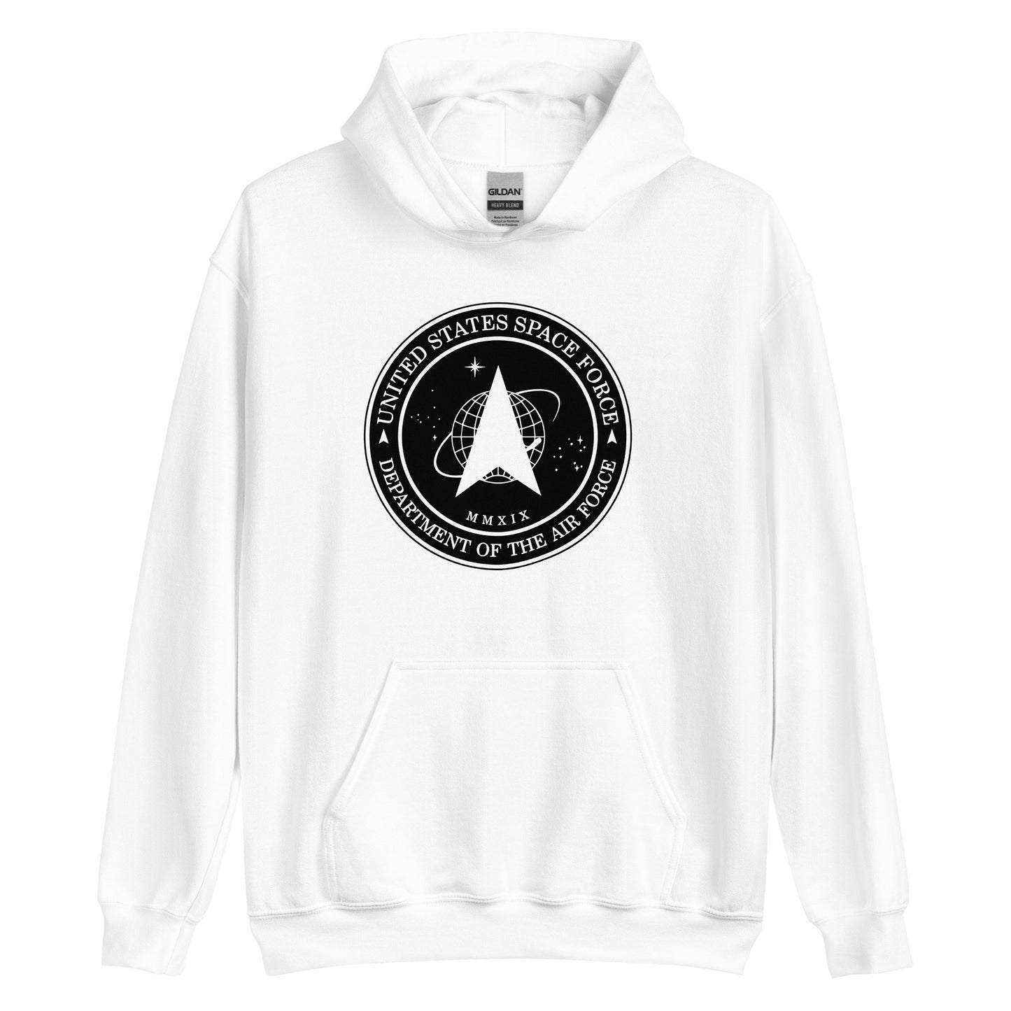 Men's Hoodie – Space Force Military Logo Sweatshirt - American Revival Gear
