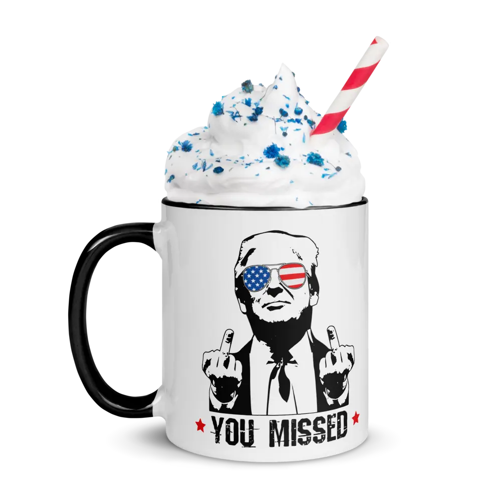 You Missed Trump Mug – Patriotic Coffee Cup for Trump Supporters American Revival Gear