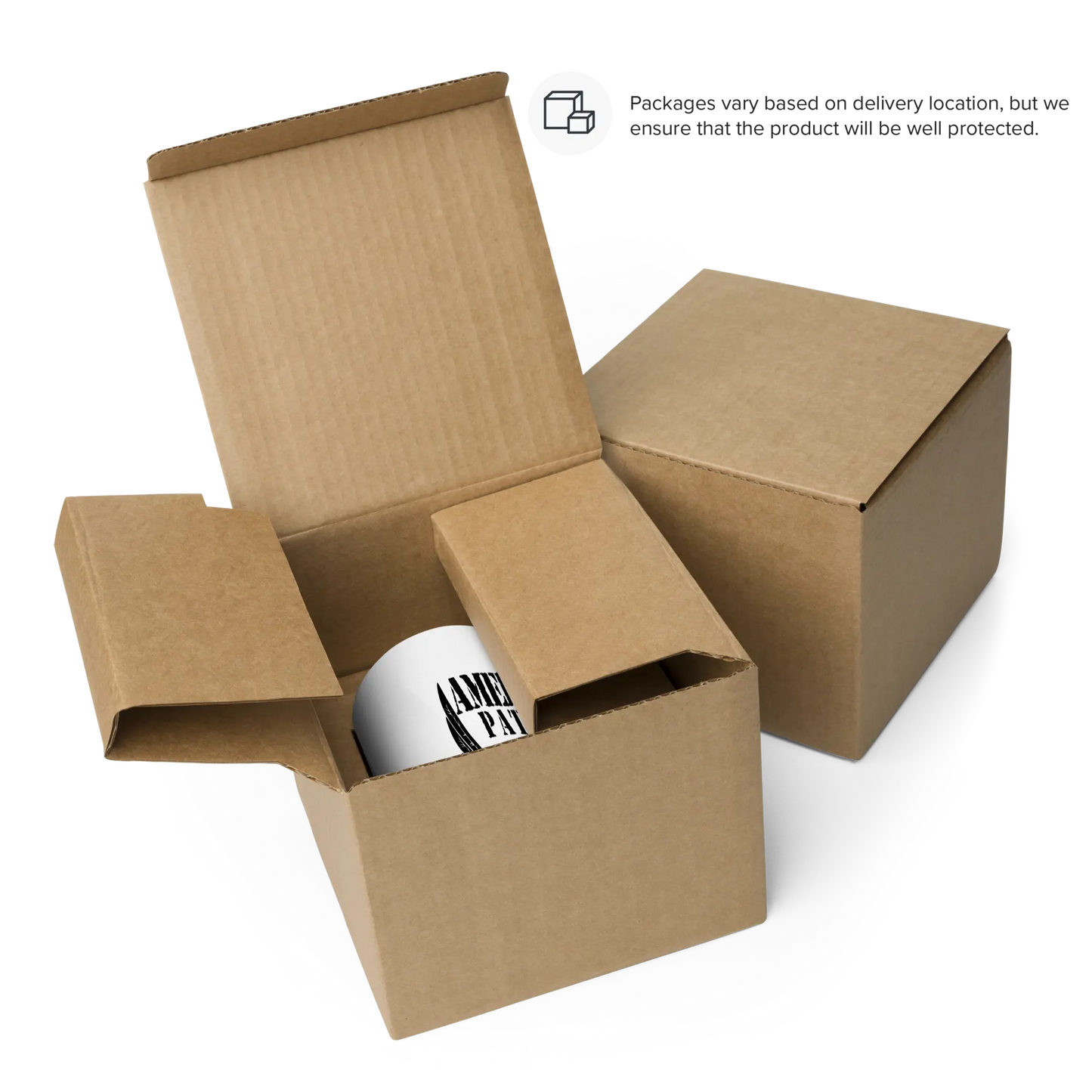 American Patriot 11 oz Mug – Glossy White American Revival Gear