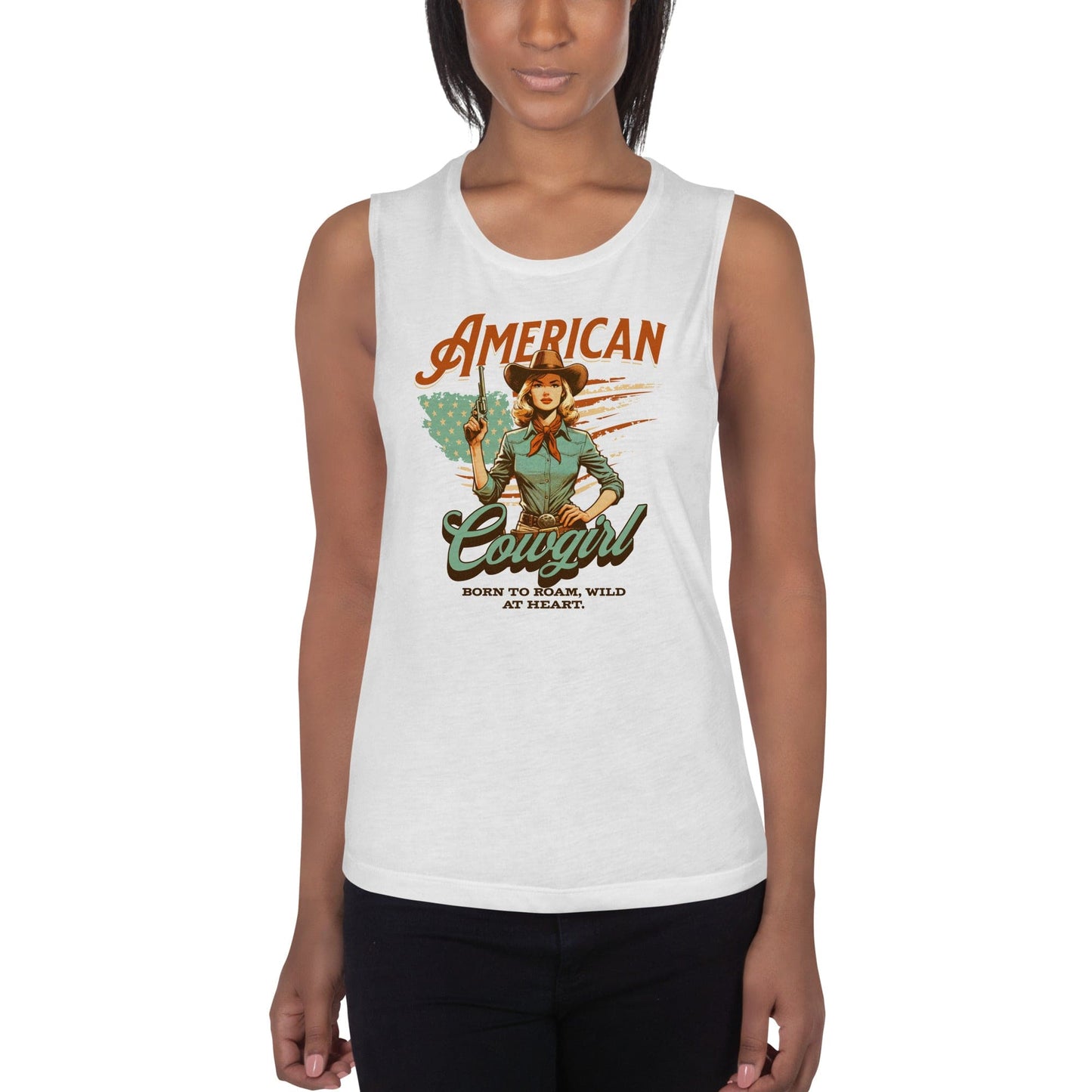 Women's Tank Top - American Cowgirl - American Revival Gear