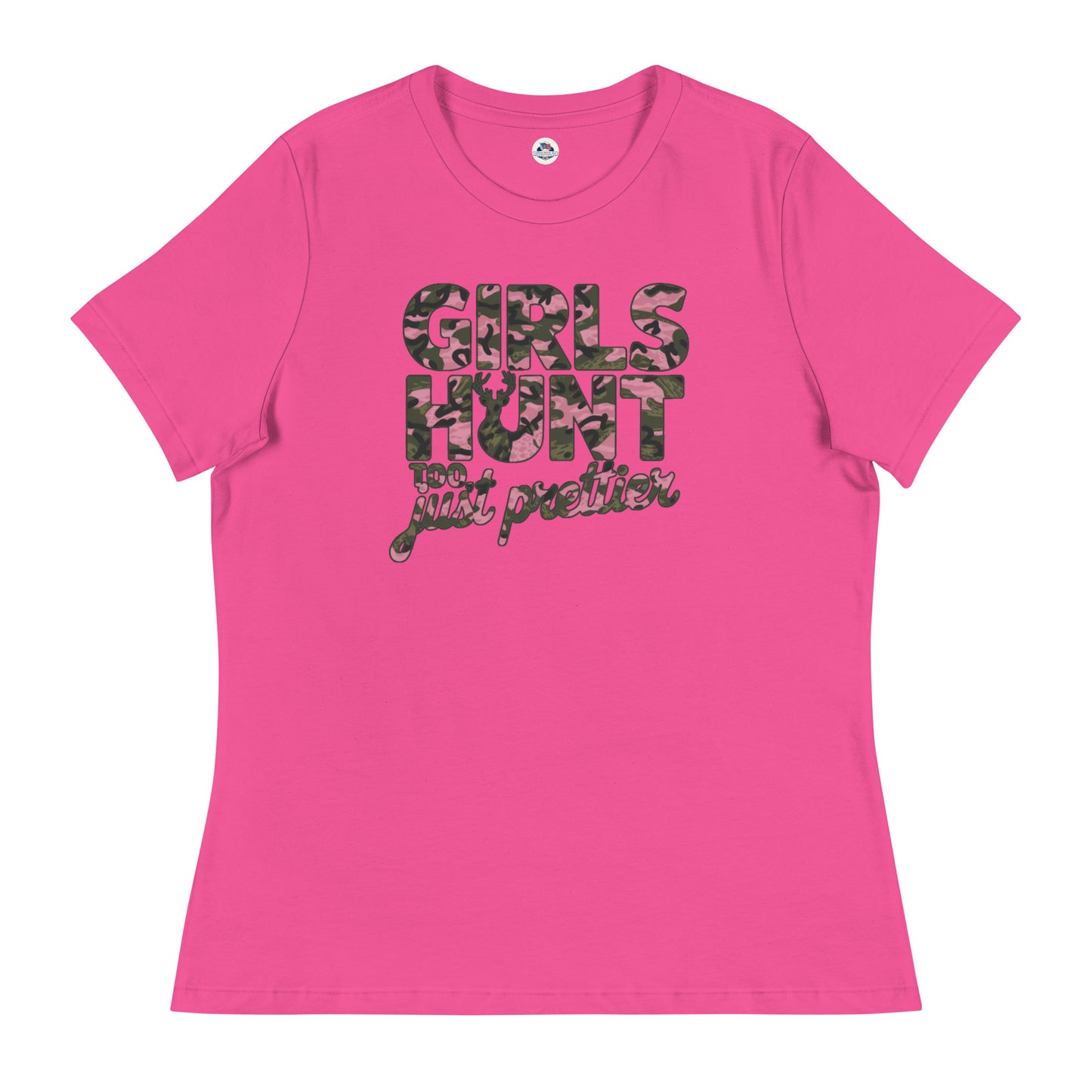 Women's Hunting T-Shirt - Girls Hunt Too, Just Prettier - American Revival Gear