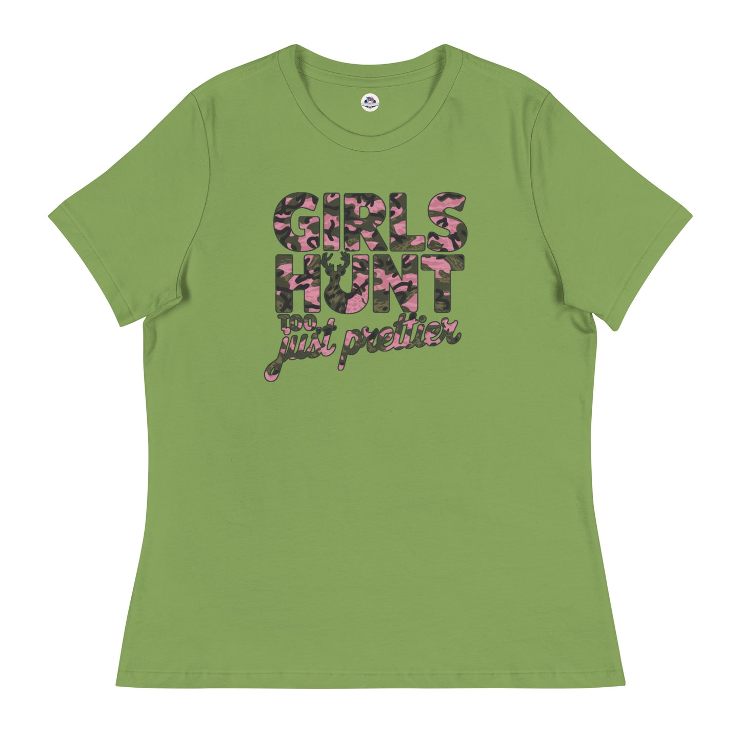 Women's Hunting T-Shirt - Girls Hunt Too, Just Prettier - American Revival Gear