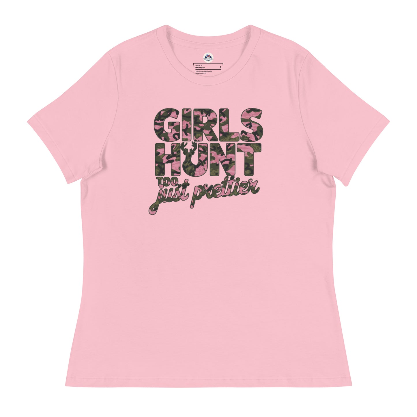 Women's Hunting T-Shirt - Girls Hunt Too, Just Prettier - American Revival Gear