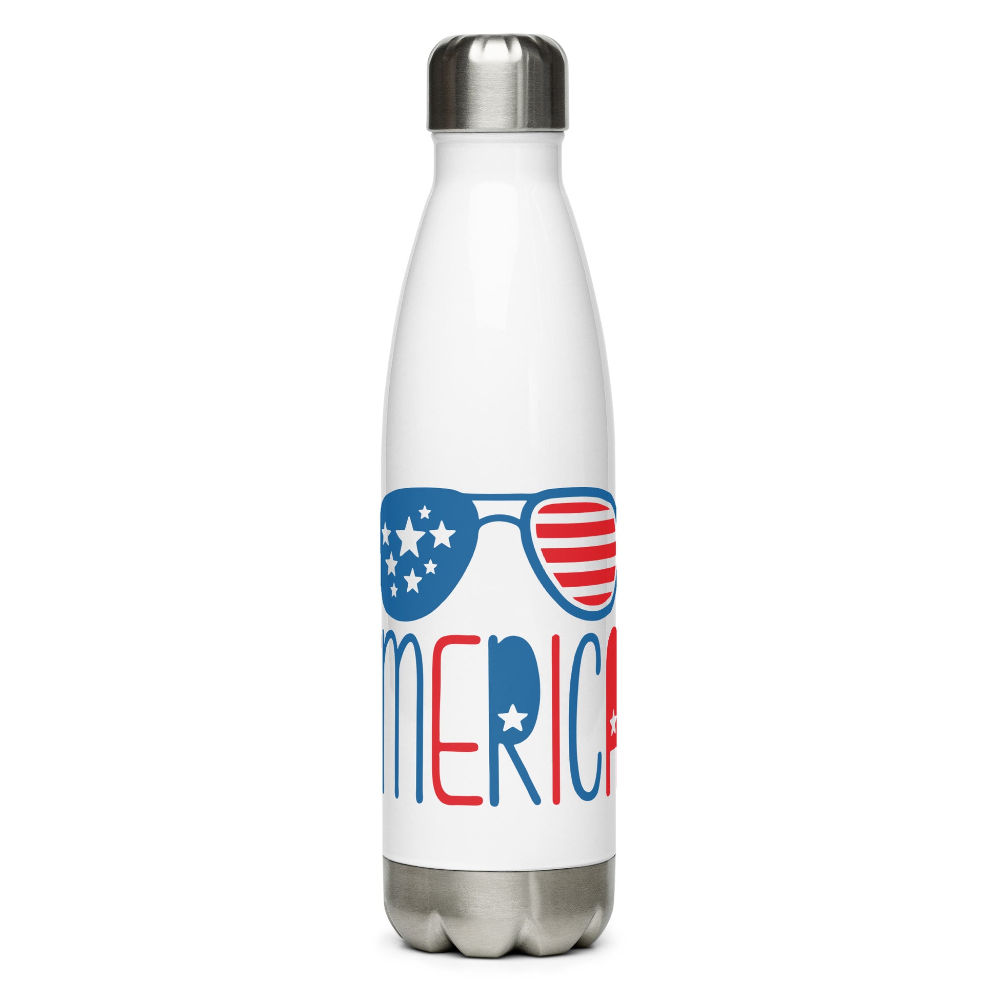 Show Your Pride with the "Merica" Patriotic Stainless Steel Water Bottle - American Revival Gear