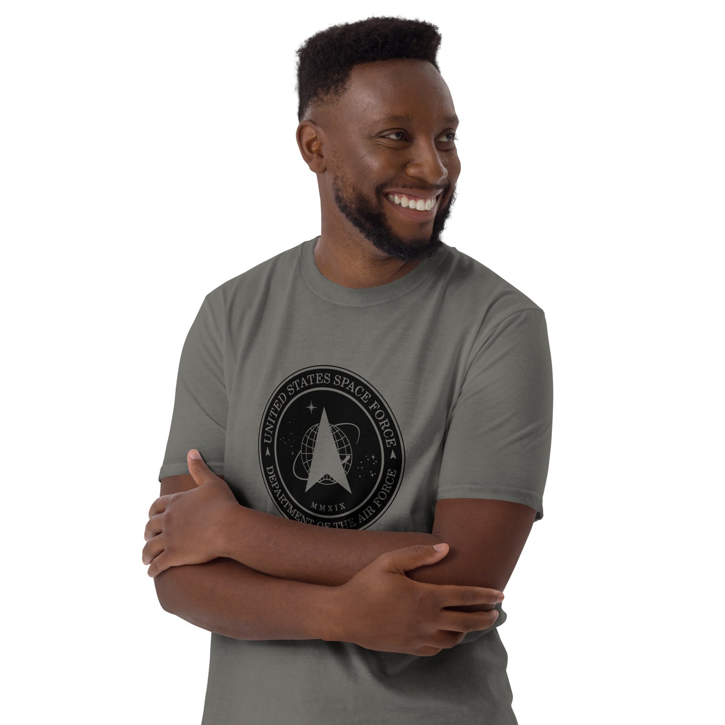 Men's T-Shirt – Space Force Military Logo - American Revival Gear