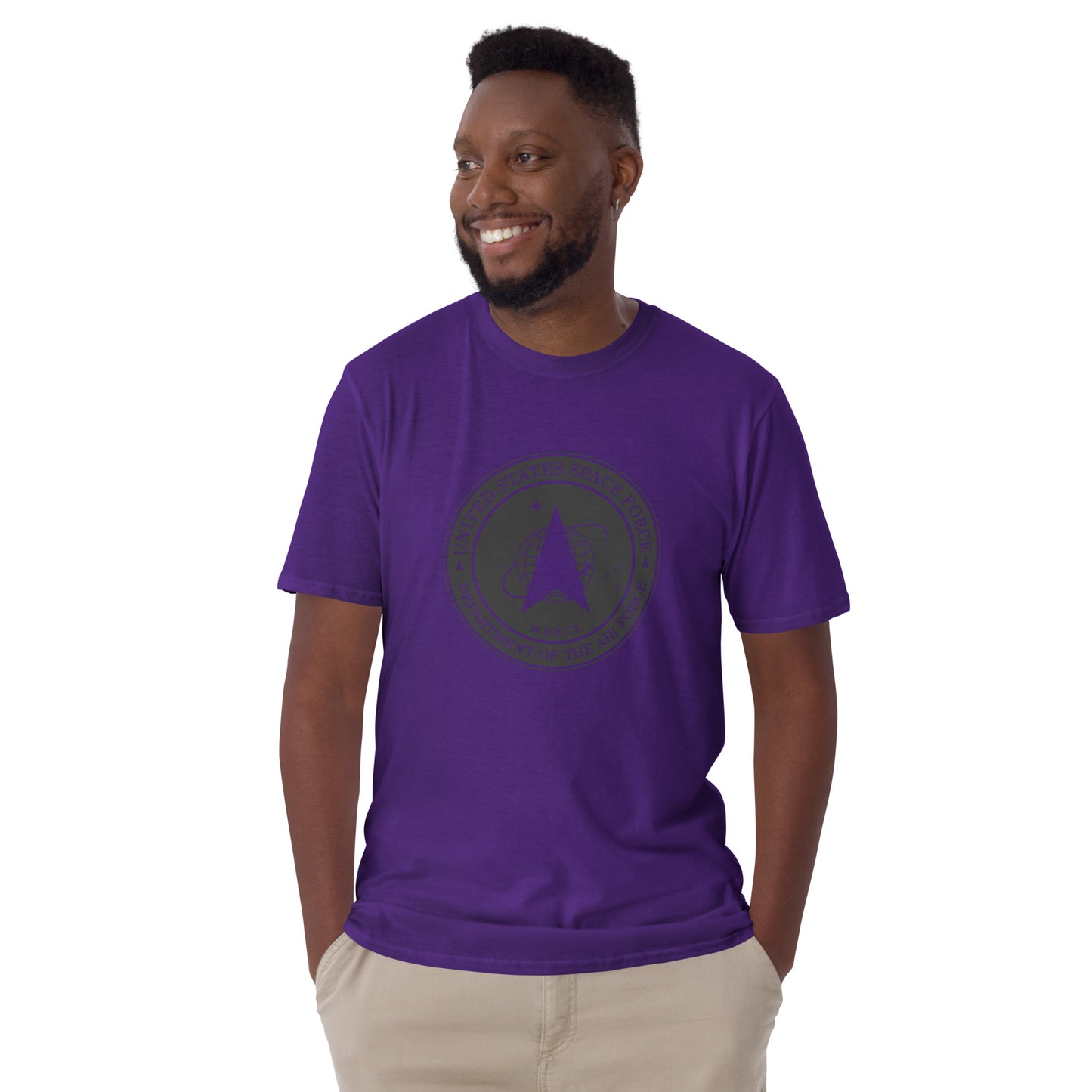 Men's T-Shirt – Space Force Military Logo - American Revival Gear